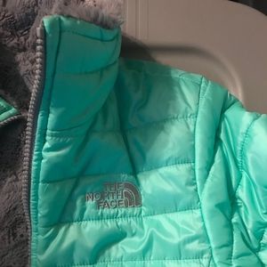 **SOLD** Girls Large North Face Reversible Coat